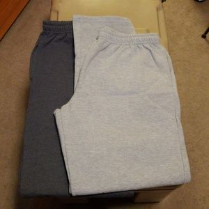Mens Gildan open leg sweatpants